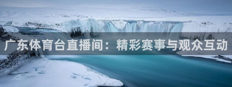广东体育台直播间：精彩赛事与观众互动